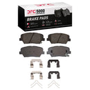 DFC 15-20 Kia Sorento Front & Rear Drill/Slot Geoperf Rotors 5000 Advanced Brake Pads w/Hardware