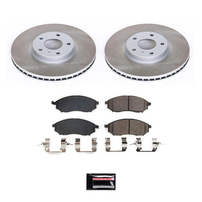 Power Stop 08-09 Infiniti EX35 Front and Rear Semi-Coated Rotor Kit