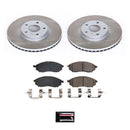 Power Stop 09-12 Infiniti EX35 Front and Rear Semi-Coated Rotor Kit