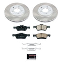 Power Stop 05-07 Ford Escape Front and Rear Semi-Coated Rotor Kit