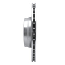 R1 07-08 BMW ALPINA B7 Rear Left Drilled & Slotted Silver Brake Rotor