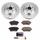Power Stop 19-20 Mercedes-Benz SL550 Front & Rear Z23 Coated Brake Kit
