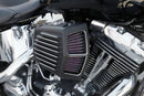 K&N Street Metal Intake System for 08-16 Harley-Davidson Touring Models - Shaker Black