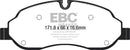 EBC S13 Brake Pad and Rotor Kit
