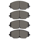 DFC 18-25 Volkswagen Teramont (Mexico) Front 4000 Hybridynamic Brake Pads