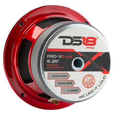 DS18 5.25in 150 Watts RMS 4 ohm Mid-Range Loudspeaker