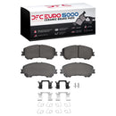 DFC 14-23 Nissan Qashqai Front Drill/Slot Geoperformance Rotors Euro 5000 Ceramic Pads w/Hardware
