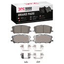 DFC 04-09 Lexus RX400h Front 5000 Advanced Ceramic Brake Pads and Hardware Kit