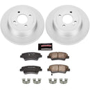 Power Stop 2018 Kia Rio Front & Rear Z17 Coated Brake Kit