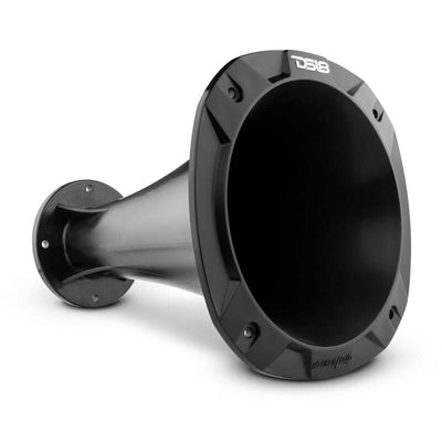 DS18 2in Long Bolt-On Throat Horn 27 Degree 10.84in Depth Black Plastic