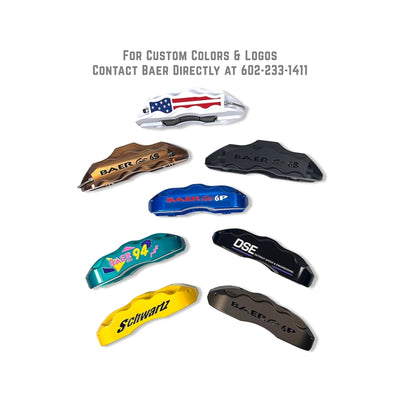 Baer Brakes Rear Ends w/ Dana 60/Mopar 8-3/4in Car HE 11in SS4+ Dual DS Rear SDZ Brake Kit - Clear