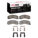 DFC 94-00 Mitsubishi Montero Front 5000 Advanced Ceramic Brake Pads and Hardware Kit