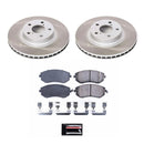 Power Stop 02-03 Subaru Impreza Front and Rear Semi-Coated Rotor Kit