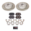Power Stop 06-09 Audi A3 Front and Rear Semi-Coated Rotor Kit