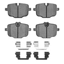 R1 16-25 BMW 840i xDrive Gran Coupe Rear Drill/Slot Carbon Coated Rotor Set w/Euro Ceramic Pads