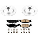 Power Stop 96-00 Plymouth Breeze Front & Rear Z17 Evolution Geomet Coated Brake Kit