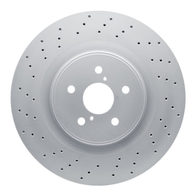 DFC 08-14 Lexus IS F Front Drilled Hi-Carbon Alloy Geomet Coated Rotor