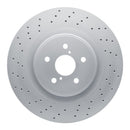 DFC 08-14 Lexus IS F Front Drilled Hi-Carbon Alloy Geomet Coated Rotor