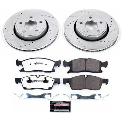 Power Stop 11-16 Jeep Grand Cherokee Front and Rear Z36 Truck & Tow Kit w/Cals