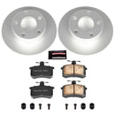 Power Stop 95-97 Audi A6 Front & Rear Z23 Evolution Sport Coated Brake Kit