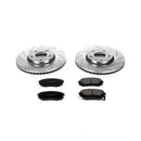 Power Stop 10-15 Hyundai Tucson Front & Rear Z23 Evolution Sport Brake Kit