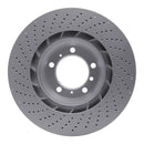 DFC 07-13 Porsche 911 Right Rear Drilled GeoSPEC Coated Rotor