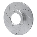 R1 95-04 Toyota Tacoma Front Drilled & Slotted Silver Brake Rotor Set