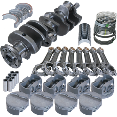 Eagle Pontiac 400 4.250in Crank 6.800in I-Beam Rods -6cc Flat Top 4.155in Pistons Rotating Assembly