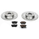 Power Stop 00-09 Honda S2000 Front & Rear Z23 Evolution Sport Brake Kit