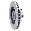R1 1992-2002 Chevrolet Express 1500 Front Right Drilled & Slotted Silver Brake Rotor
