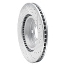 R1 04-10 BMW 525I (USA/Canada) Front Left Drilled & Slotted Geo-Carbon Rotor