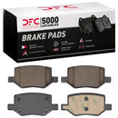 DFC 24-26 Lincoln Nautilus Rear Ceramic 5000 Advanced Brake Pads