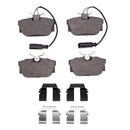 DFC 01-03 Volkswagen EuroVan Rear 4000 HybriDynamic Brake Pads and Hardware Kit