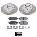 Power Stop 12-17 Buick Verano Front and Rear Semi-Coated Rotor Kit