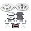 Power Stop 16-18 Cadillac CT6 Front & Rear Z26 Street Warrior Brake Kit
