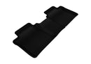 3D MAXpider 2007-2012 Lexus ES Kagu 1st & 2nd Row Floormats - Black