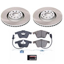 Power Stop 05-09 Audi A4 Front and Rear Semi-Coated Rotor Kit