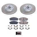 Power Stop 03-06 Acura MDX Front and Rear Semi-Coated Rotor Kit