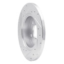 R1 04-12 Chevrolet HHR Front & Rear Drilled & Slotted Silver Brake Rotor Set