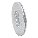 R1 90-93 Volkswagen Corrado Front Drilled & Slotted Silver Brake Rotor Set