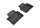 3D MAXpider 2017-2019 Porsche Panamera Kagu 1st & 2nd Row Floormats - Black