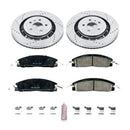 Power Stop 13-18 Lincoln MKT Front & Rear Z23 Evolution Sport Brake Kit