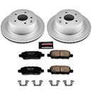Power Stop 11-14 Nissan Leaf Front & Rear Z17 Evolution Geomet Coated Brake Kit
