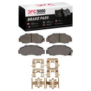 DFC 97-01 Acura Integra Front Drilled & Slotted Geoperformance Rotors 5000 Advanced Pads w/Hardware