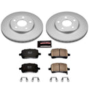 Power Stop 04-08 Chevrolet Malibu Front & Rear Z17 Evolution Geomet Coated Brake Kit
