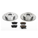 Power Stop 13-15 Acura ILX Front & Rear Z23 Evolution Sport Brake Kit w/Calipers