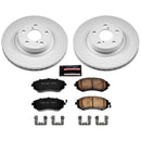 Power Stop 02-04 Subaru Legacy Front & Rear Z17 Evolution Geomet Coated Brake Kit