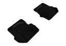 3D MAXpider 2005-2012 Porsche 911 997 Kagu 1st & 2nd Row Floormats - Black