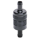 Russell Performance Black Street Fuel Filter (3in Length 1-1/8in diameter 3/8in inlet/outlet)