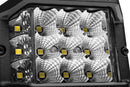 Go Rhino Xplor Bright Series Sideline Cube LED Flood Light Kit (Surface Mount) 4x3 - Blk (Pair)